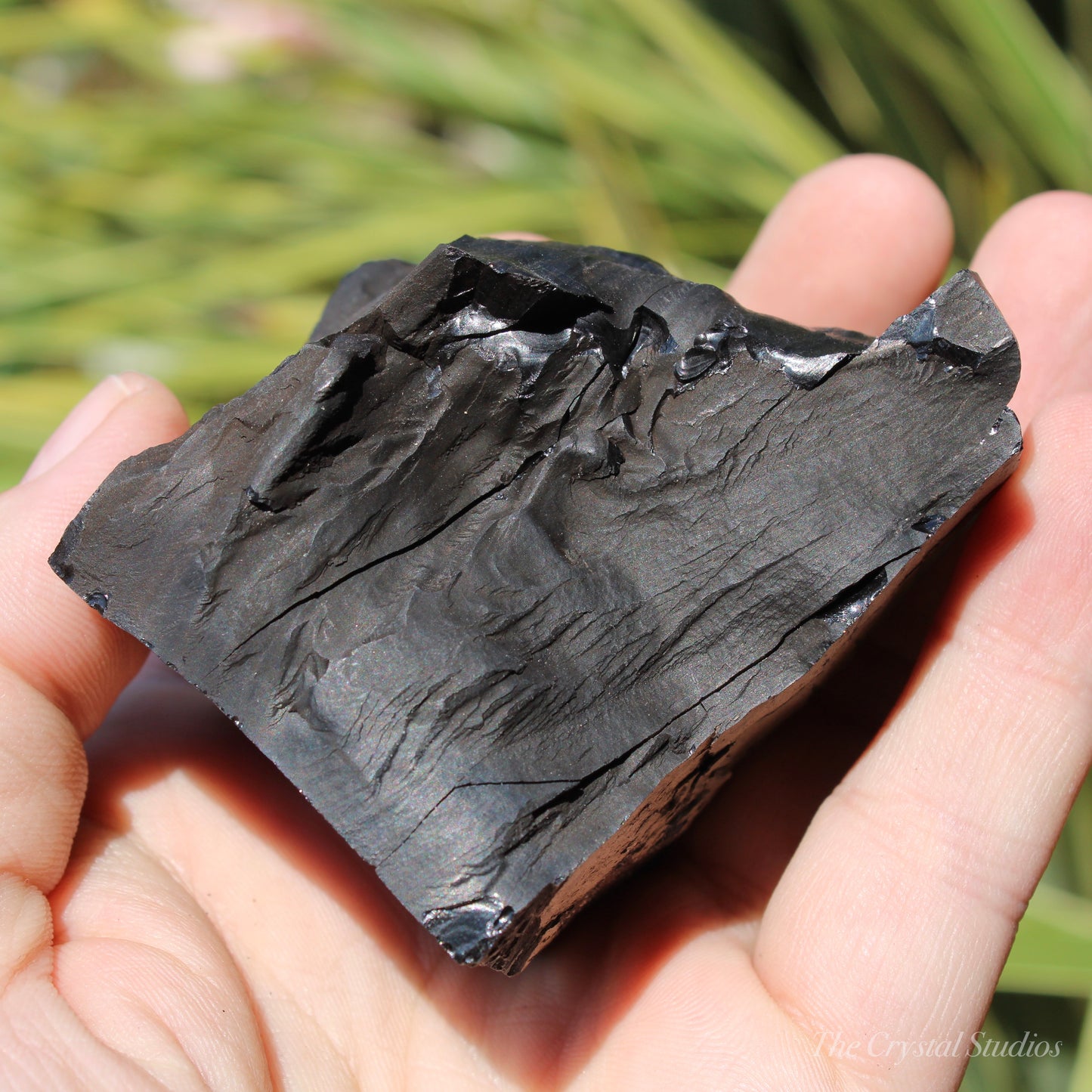 Whitby Jet Natural Crystal With Bark