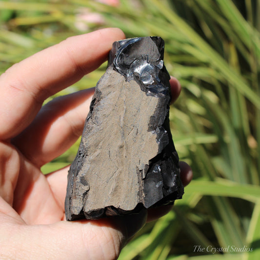 Whitby Jet Natural Crystal With Bark