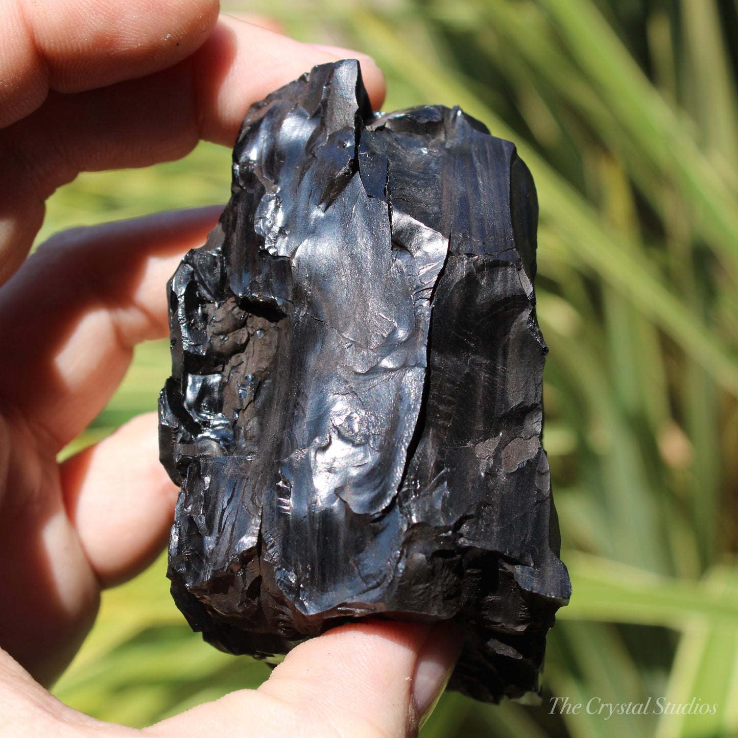 Whitby Jet Natural Crystal With Bark