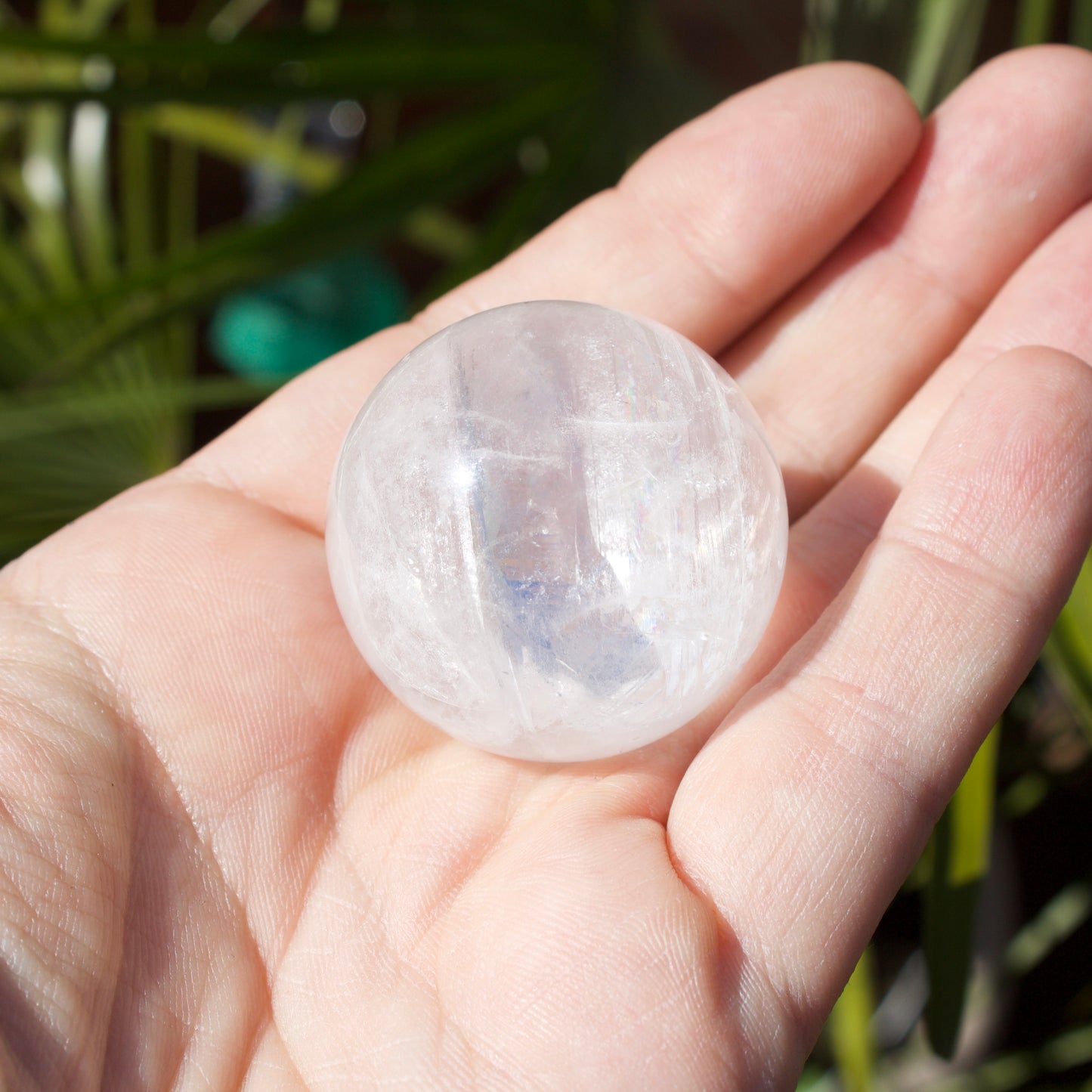 Clear Quartz Medium Sphere Polished Crystal