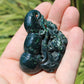 Jade Water Fish Carved Polished Crystal