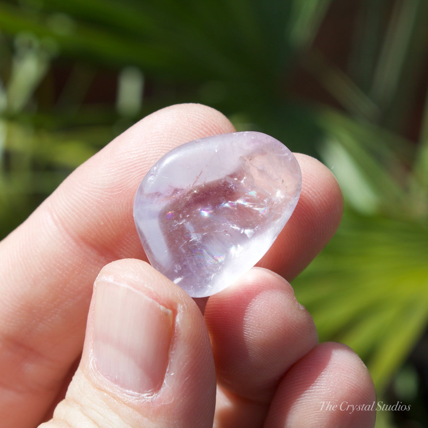 Phantom Amethyst Polished Crystal Tumblestone