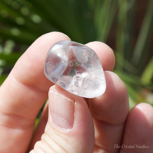 Garden Quartz Small Polished Crystal Tumblestone