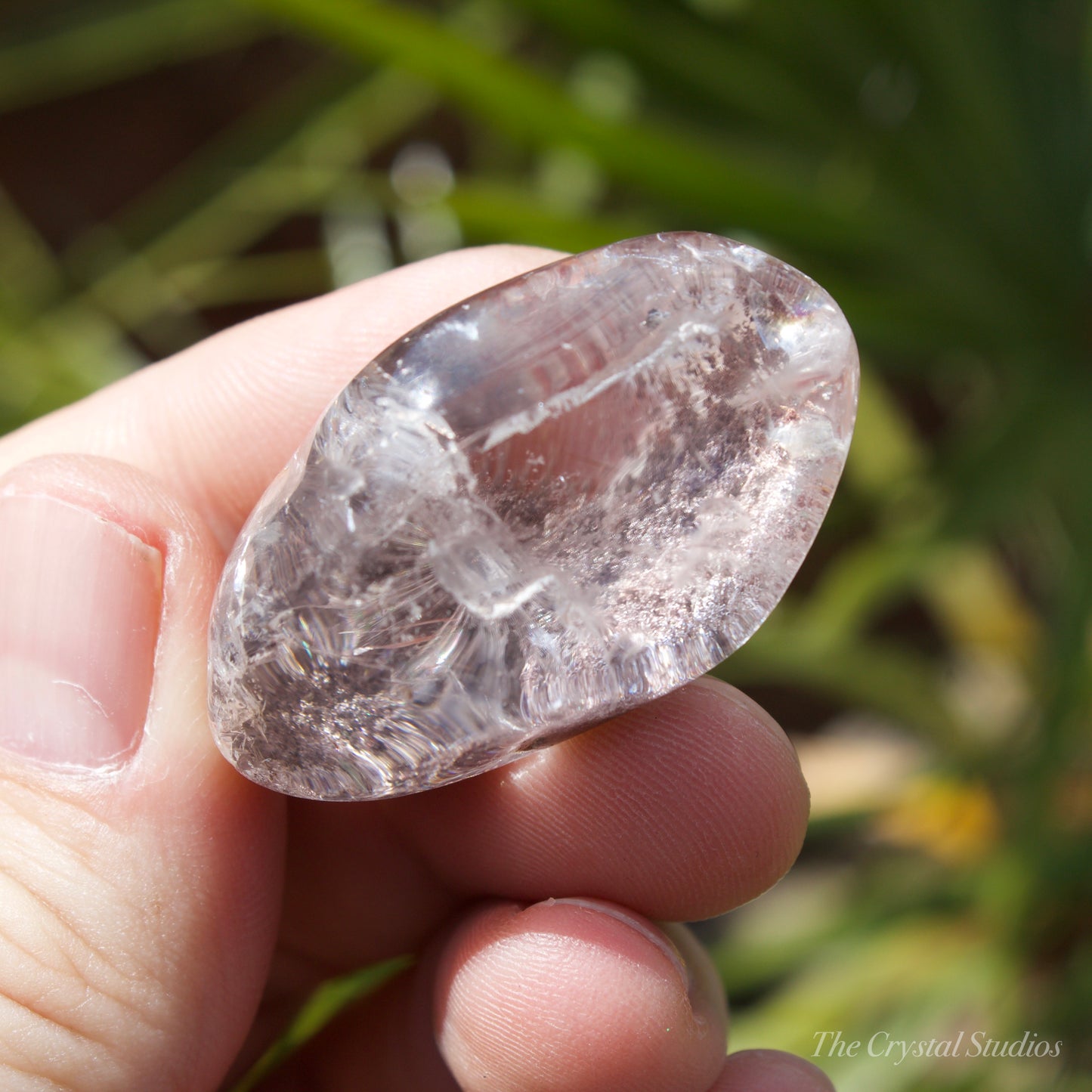 Garden Quartz Small Polished Crystal Tumblestone