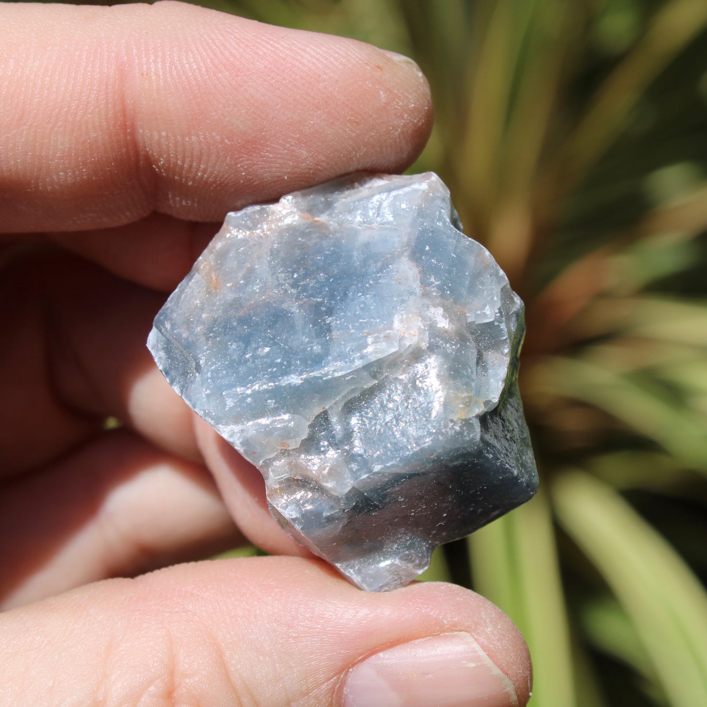 Blue Calcite Natural Medium Crystal 1