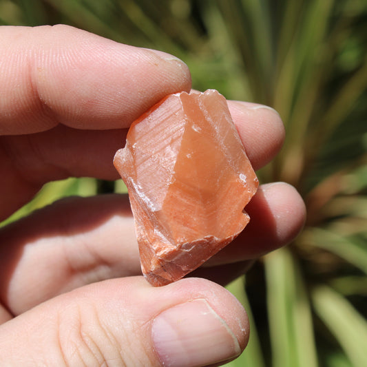 Red Calcite Natural Medium Crystal 2