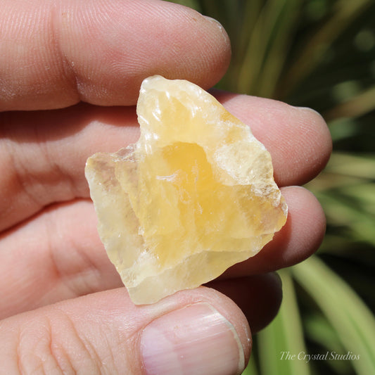 Orange Calcite Natural Small Crystal