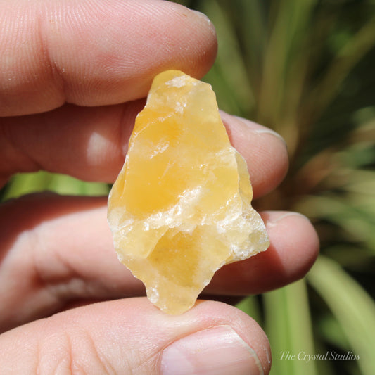 Orange Calcite Natural Small Crystal