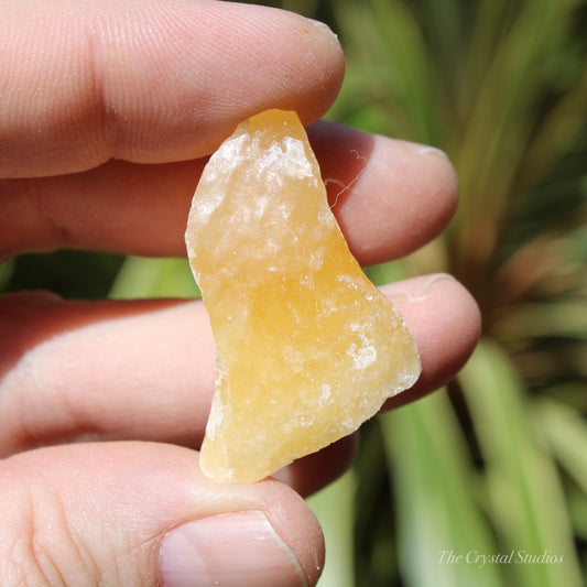 Orange Calcite Natural Small Crystal