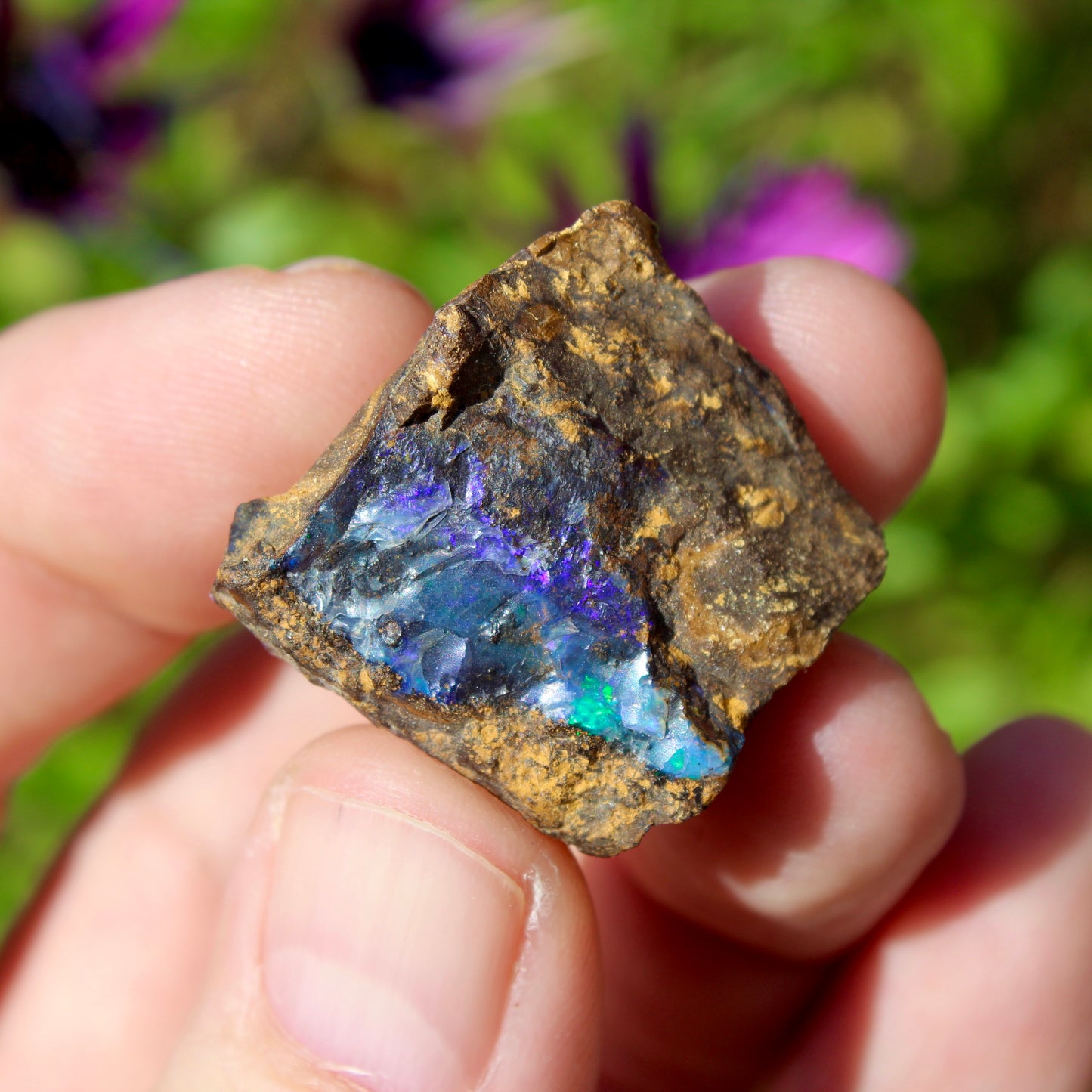 Australian Boulder Opal Crystal 3